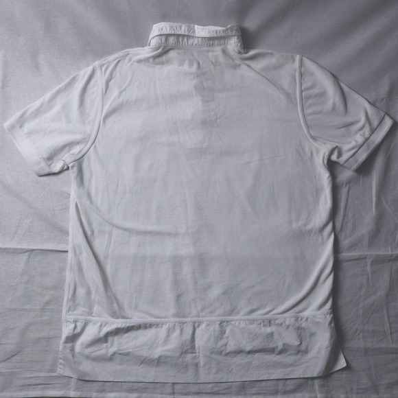 Lacoste‎ Men's White Short Sleeve Polo Shirt Size 6 Pocket Casual - Picture 3 of 8